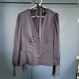 Express Midnight Blue Blouse